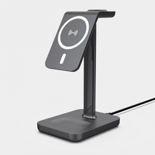 eSTUFF 3in1 Magnetic Wireless Desktop Charger